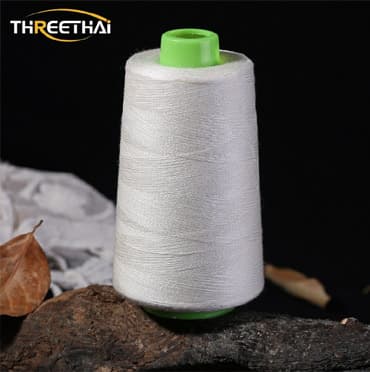 Water-soluble PVA sewing thread for temporary stitching